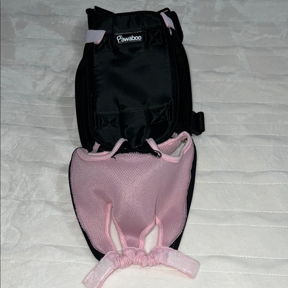 Pet Carrier Backpack - Pink and Black - Picture 5 of 5
